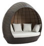 ZUO Marisol Beach Daybed Brown & Beige