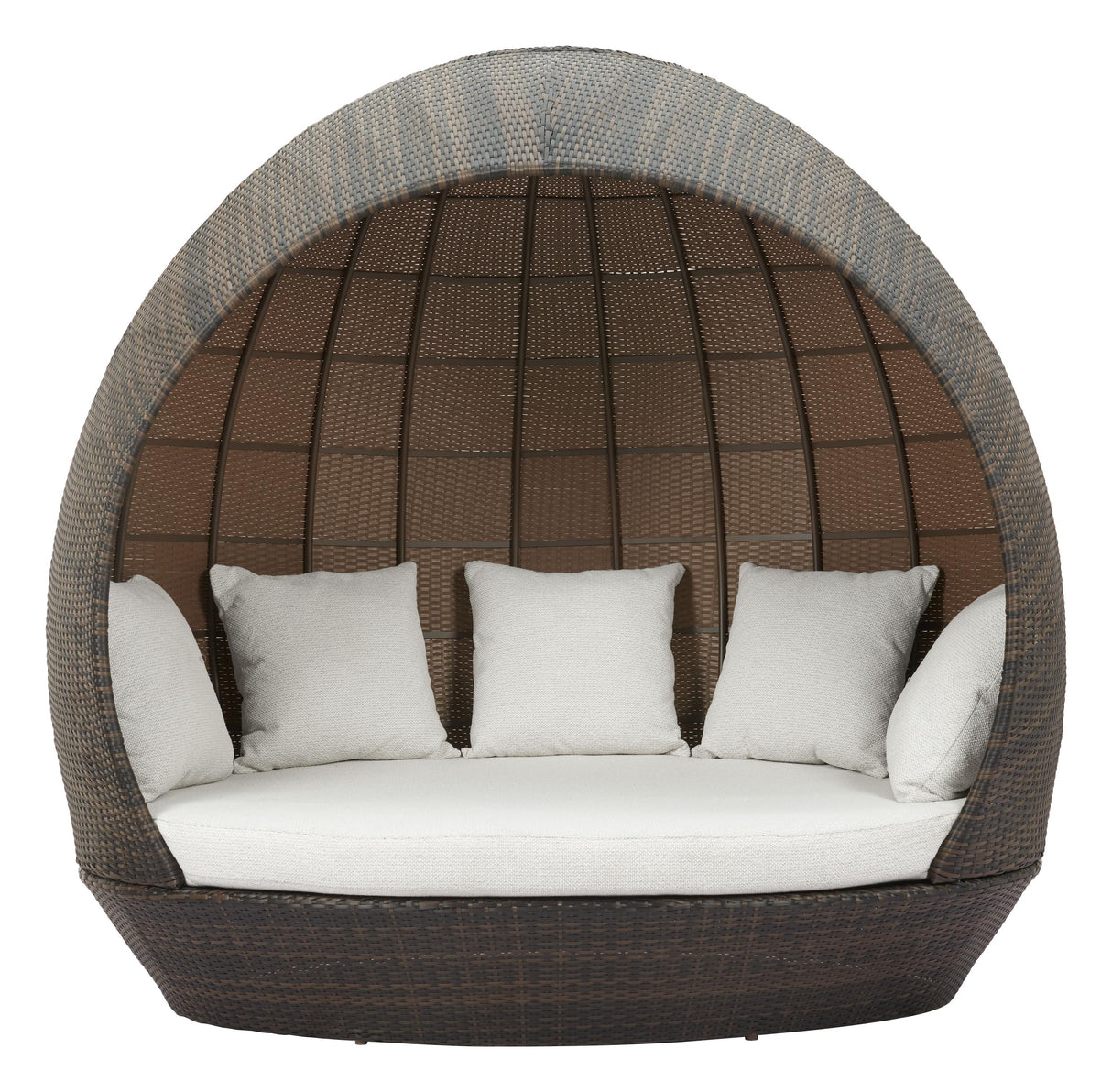 ZUO Marisol Beach Daybed Brown & Beige