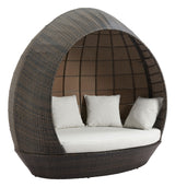 ZUO Marisol Beach Daybed Brown & Beige