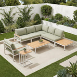 ZUO Lychee Modular Sectional Green