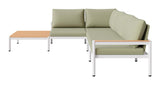 ZUO Lychee Modular Sectional Green