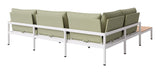 ZUO Lychee Modular Sectional Green