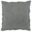 D.V. Kap Home Lena Flange Grey 24" x 24" Pillow