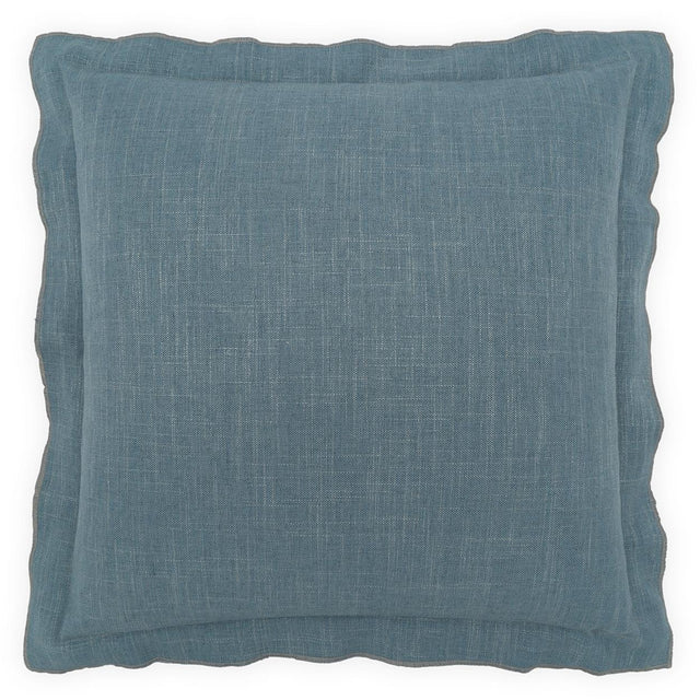 D.V. Kap Home Lena Flange Lapis 24" x 24" Pillow