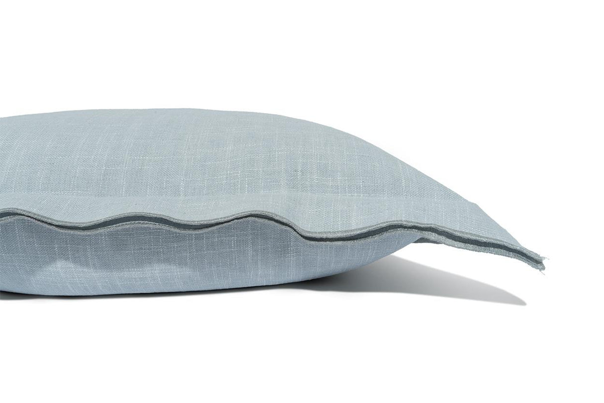 D.V. Kap Home Lena Flange Mist 24" x 24" Pillow