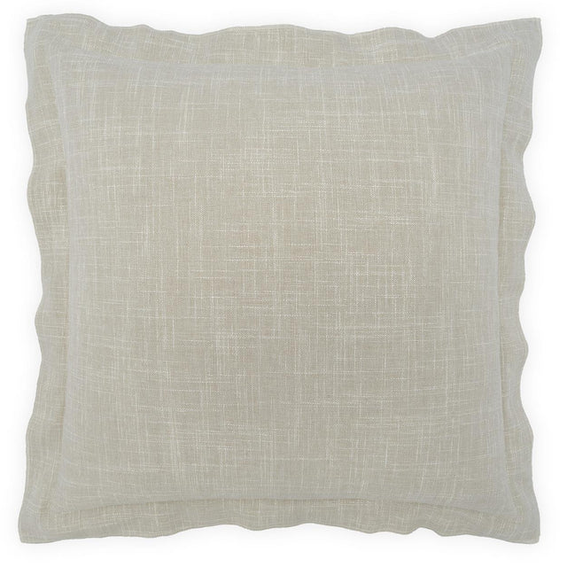 D.V. Kap Home Lena Flange Sand 24" x 24" Pillow