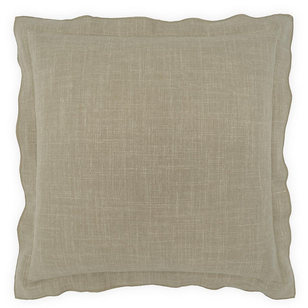D.V. Kap Home Lena Flange Wheat 24" x 24" Pillow