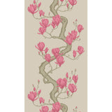 Cole & Son MAGNOLIA TREE MAGENTA Wallpaper