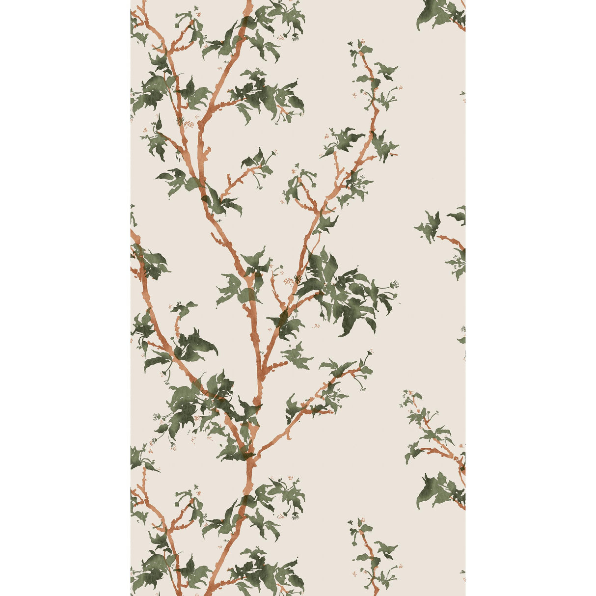 Cole & Son CHINESE BRANCH LEAF GREEN Wallpaper
