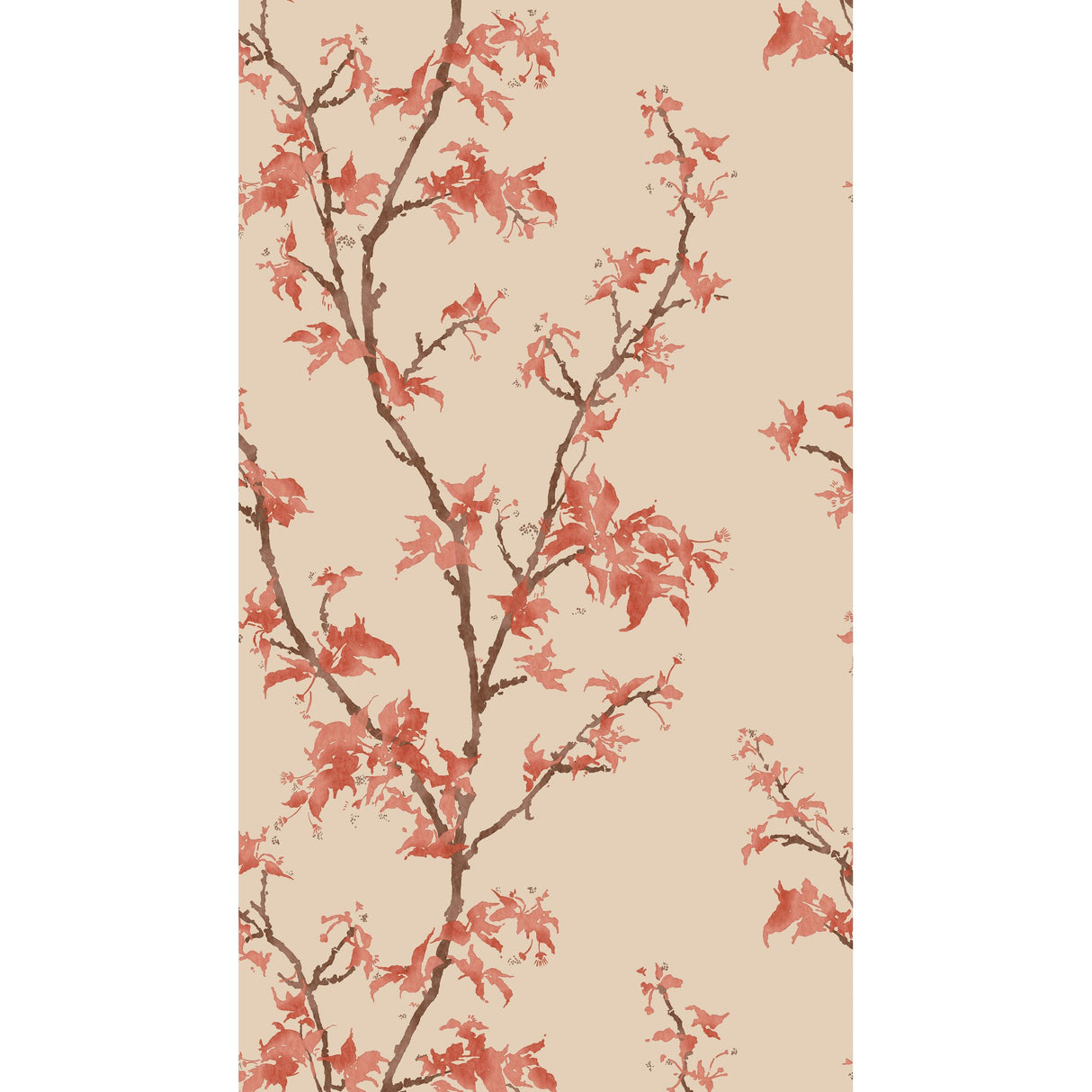 Cole & Son CHINESE BRANCH GINGER Wallpaper