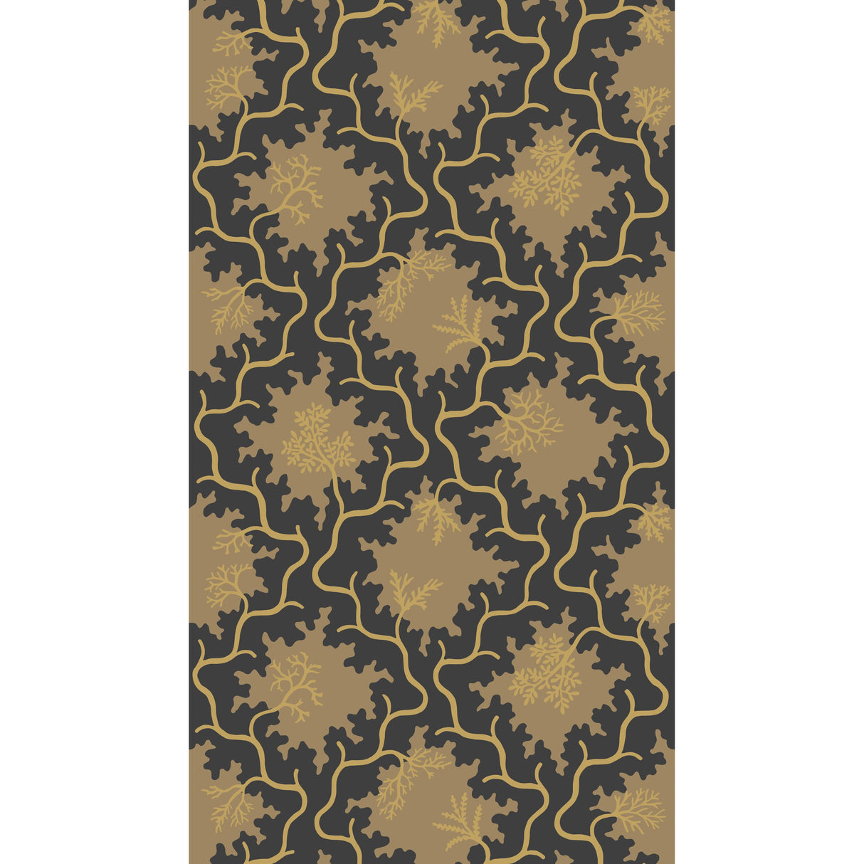 Cole & Son MOSS TRELLIS BLACK Wallpaper
