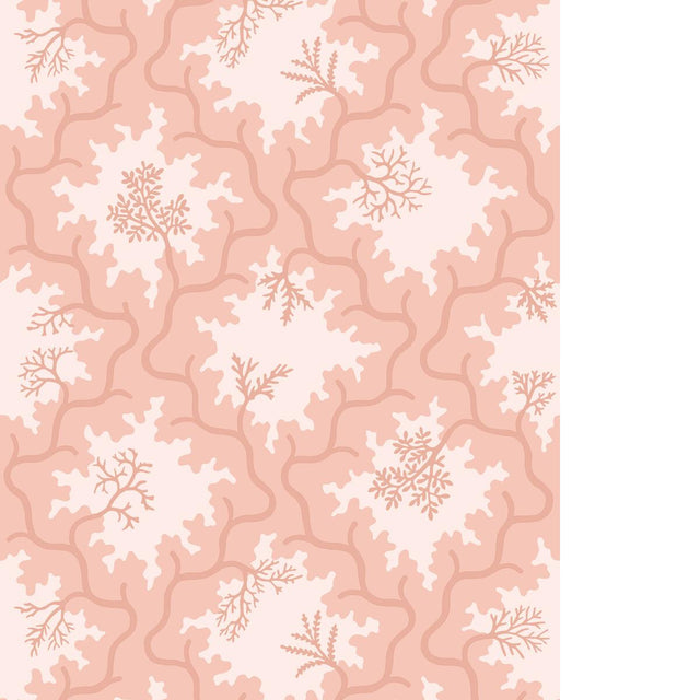 Cole & Son MOSS TRELLIS SOFT CORAL Wallpaper
