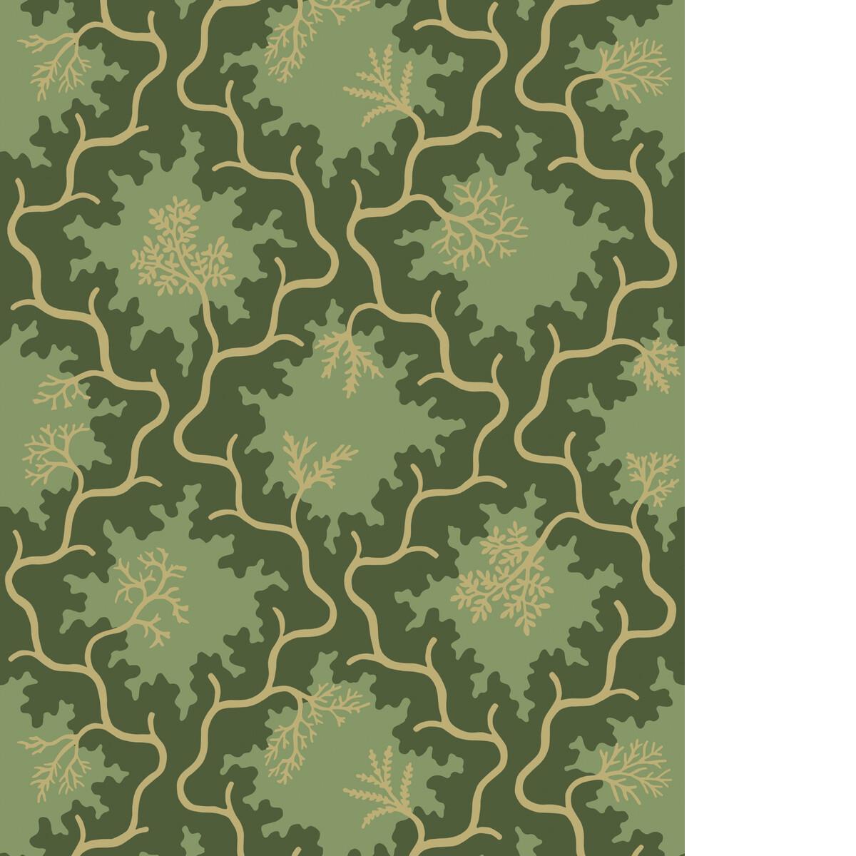 Cole & Son MOSS TRELLIS EVERGREEN Wallpaper