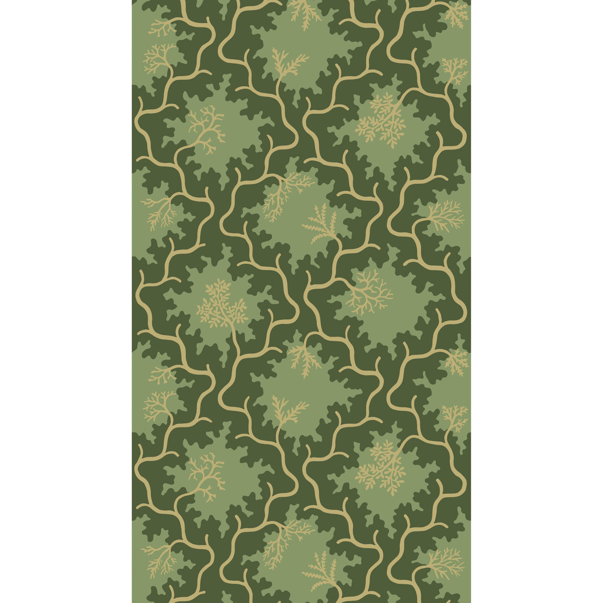 Cole & Son MOSS TRELLIS EVERGREEN Wallpaper