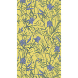 Cole & Son IRIS VIOLET ON CITRINE Wallpaper