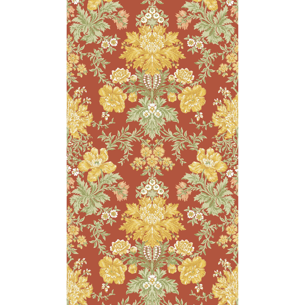 Cole & Son POPPIES SOFT YELLOW Wallpaper