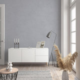 Galerie NT32411 The New Textures Linen Texture Silver Grey Wallpaper NT32411 Silver Grey Wallpaper