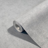 Galerie NT32411 The New Textures Linen Texture Silver Grey Wallpaper NT32411 Silver Grey Wallpaper