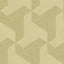 Galerie SY27505 Synergy Geometric Green Wallpaper SY27505 Green Wallpaper