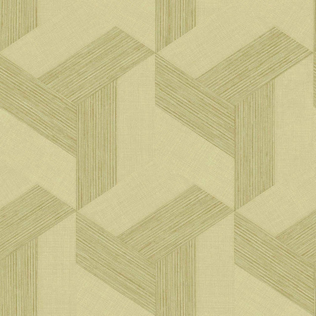Galerie SY27505 Synergy Geometric Green Wallpaper SY27505 Green Wallpaper