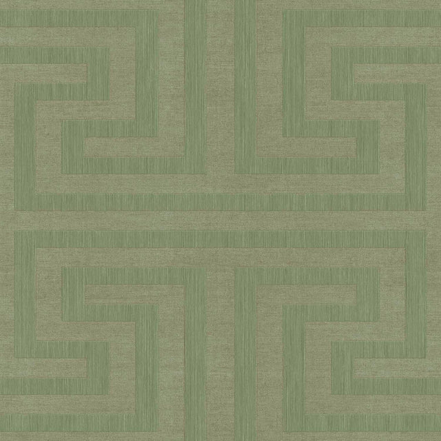 Galerie SY27515 Synergy Geometric Green Wallpaper SY27515 Green Wallpaper
