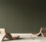 Galerie SY27519 Synergy Geometric Silver Grey Wallpaper SY27519 Silver Grey Wallpaper