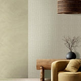Galerie SY27516 Synergy Geometric Silver Grey Wallpaper SY27516 Silver Grey Wallpaper
