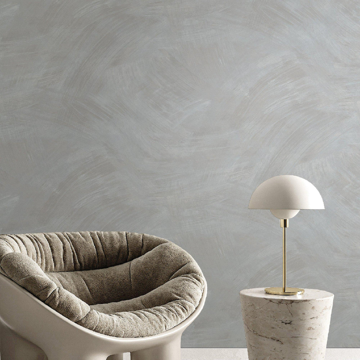 Galerie SY27551 Synergy Abstract Silver Grey Wallpaper SY27551 Silver Grey Wallpaper