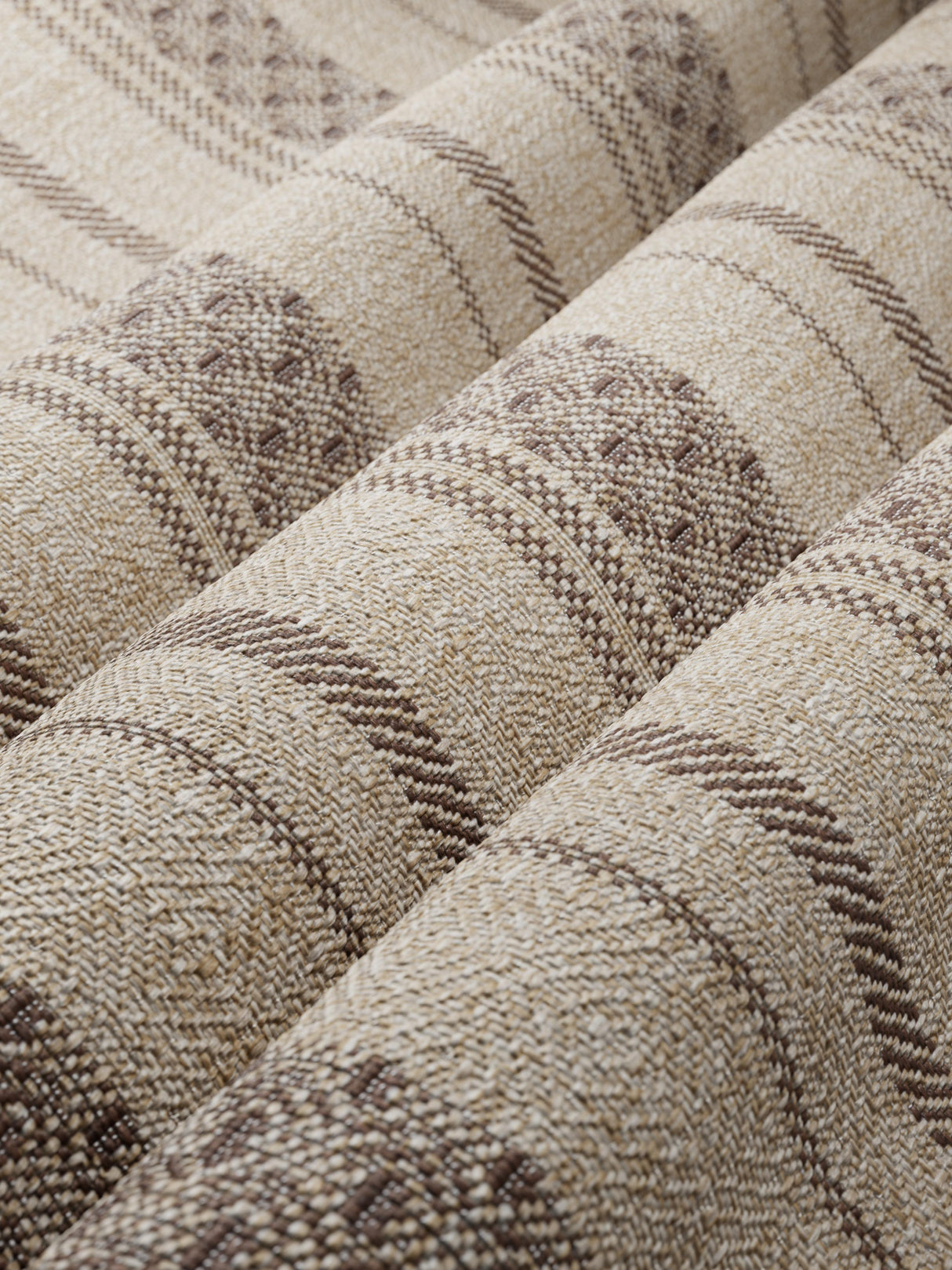 Donghia WAYWARD STRIPE EARTH Upholstery Fabric