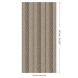 Donghia WAYWARD STRIPE EARTH Upholstery Fabric