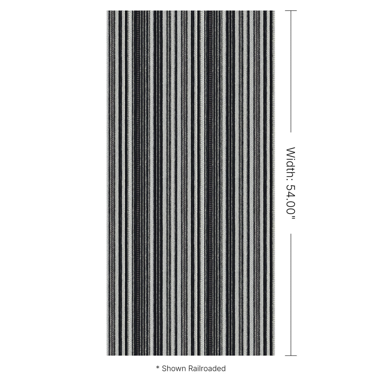Donghia WINDSWEPT NERO Upholstery Fabric
