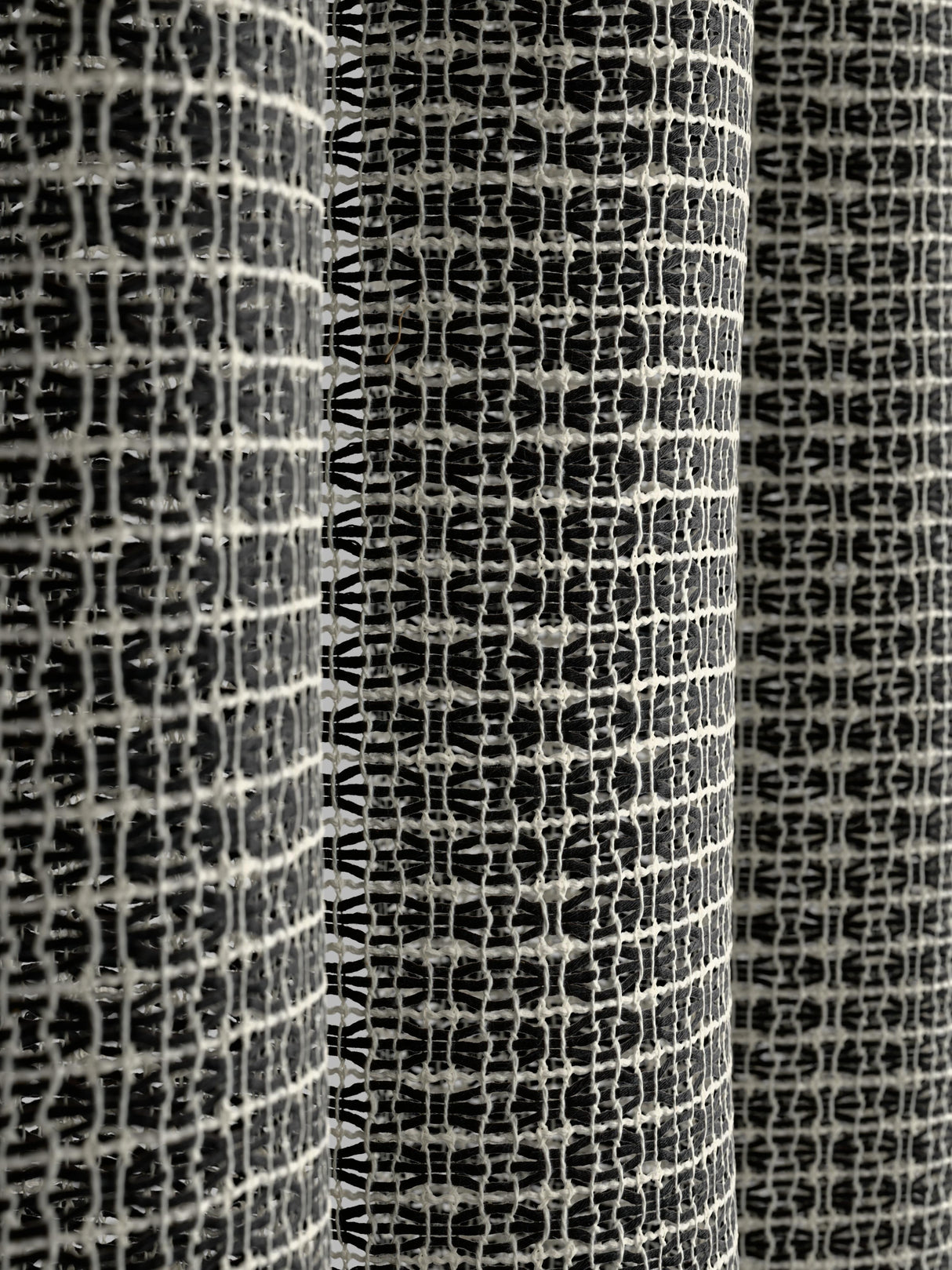 Donghia INTER NET NERO Drapery Fabric