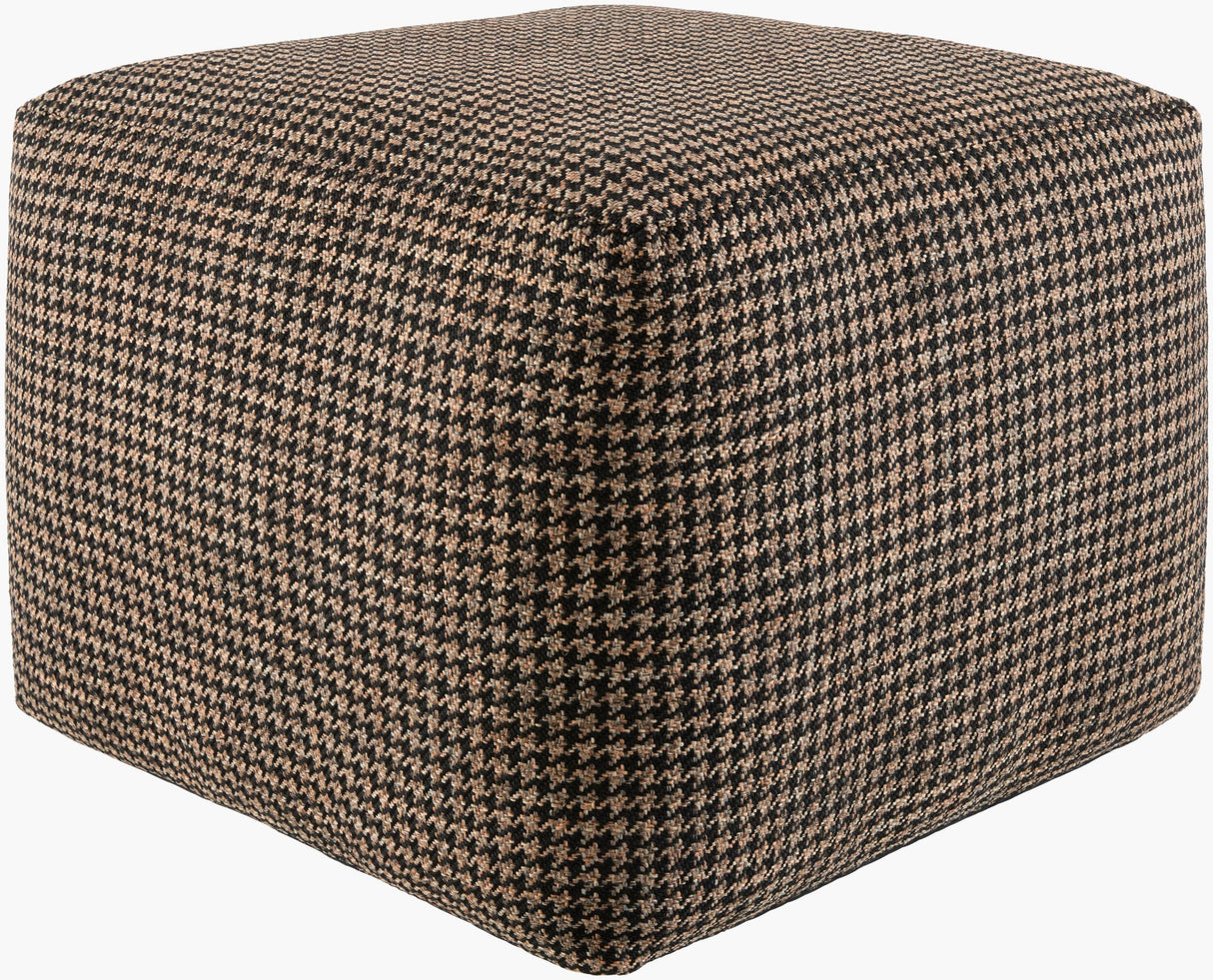 Surya Island Vibe IDPF-001 14"H x 18"W x 18"D Pouf