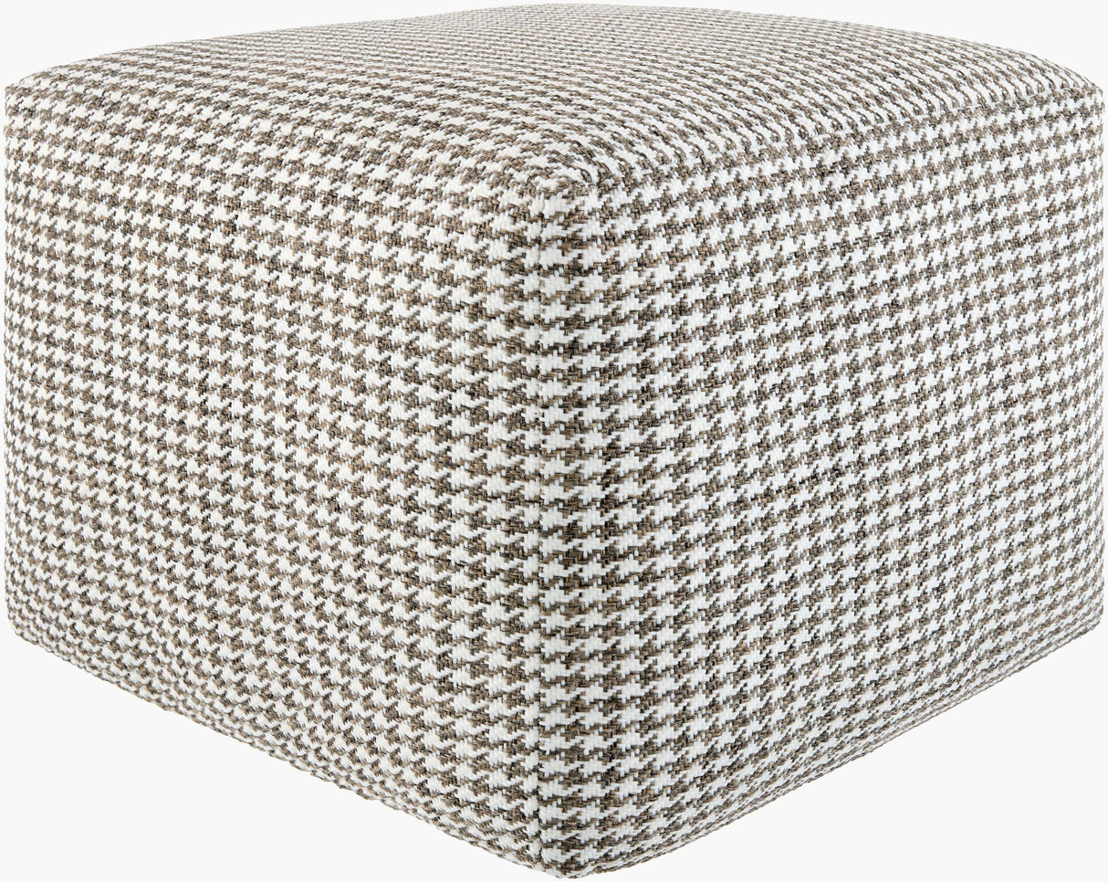 Surya Island Vibe IDPF-003 14"H x 18"W x 18"D Pouf
