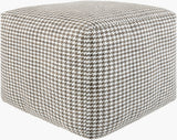 Surya Island Vibe IDPF-003 14"H x 18"W x 18"D Pouf