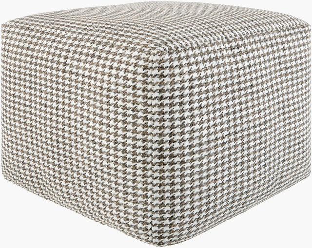Surya Island Vibe IDPF-003 14"H x 18"W x 18"D Pouf