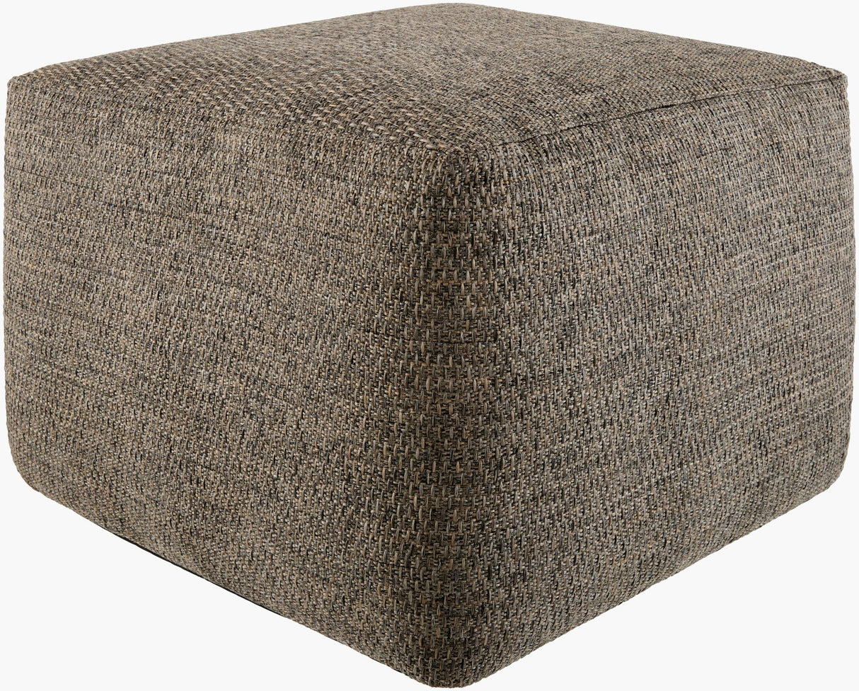 Surya Island Vibe IDPF-005 14"H x 18"W x 18"D Pouf