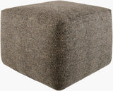 Surya Island Vibe IDPF-005 14"H x 18"W x 18"D Pouf