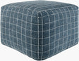 Surya Island Vibe IDPF-009 14"H x 18"W x 18"D Pouf