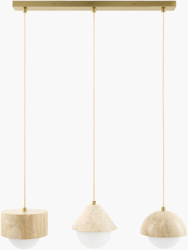 Surya Marzia MZI-024 27"L x 4"W x 8"H Ceiling Lighting