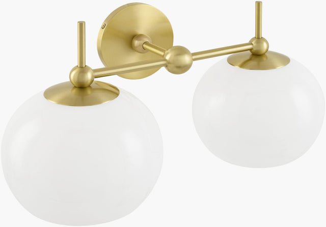 Surya Okena OKNA-004 9"L x 18"W x 12"H Wall Lighting