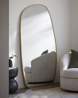 Livabliss Pebble PLE-003 35"H x 67"W x 1"D Mirror