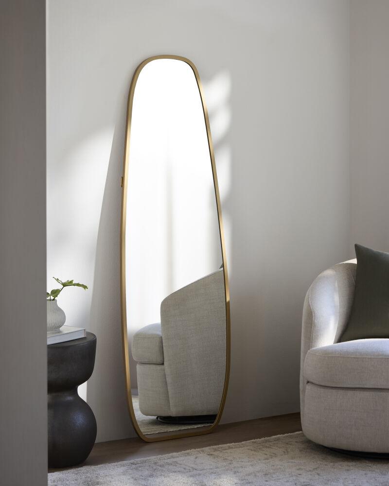 Livabliss Pebble PLE-005 20"H x 60"W x 1"D Mirror