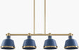 Surya Valente VLTE-036 7"L x 38"W x 7"H Ceiling Lighting
