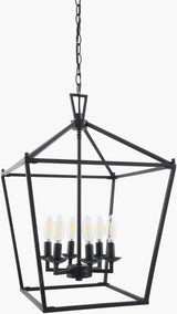 Livabliss Vespera VSPR-007 16"L x 16"W x 24"H Ceiling Lighting