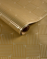 Lee Jofa TETRA WC GOLD Wallpaper