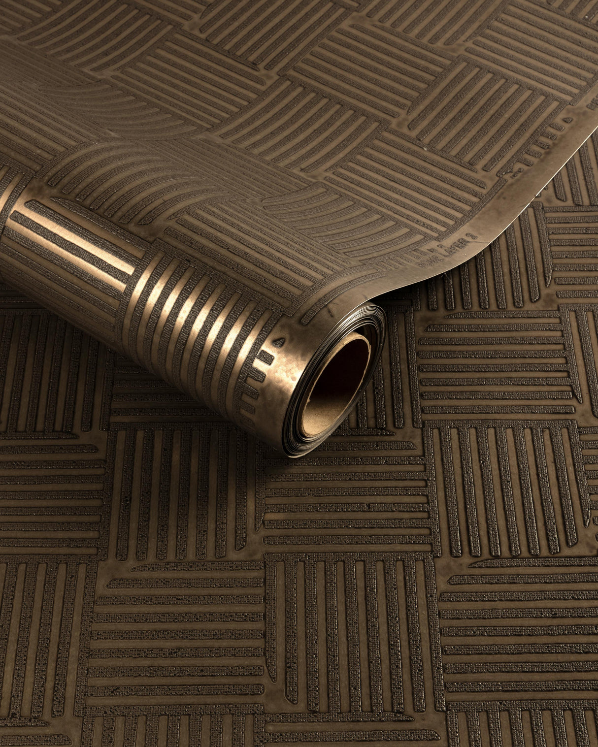 Lee Jofa TETRA WC WALNUT Wallpaper