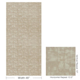 Lee Jofa CLIO JUTE WC CHAMPAGNE Wallpaper