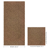 Lee Jofa MAIA FLOCK WC TIGER EYE Wallpaper