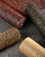 Lee Jofa MAIA FLOCK WC GARNET Wallpaper